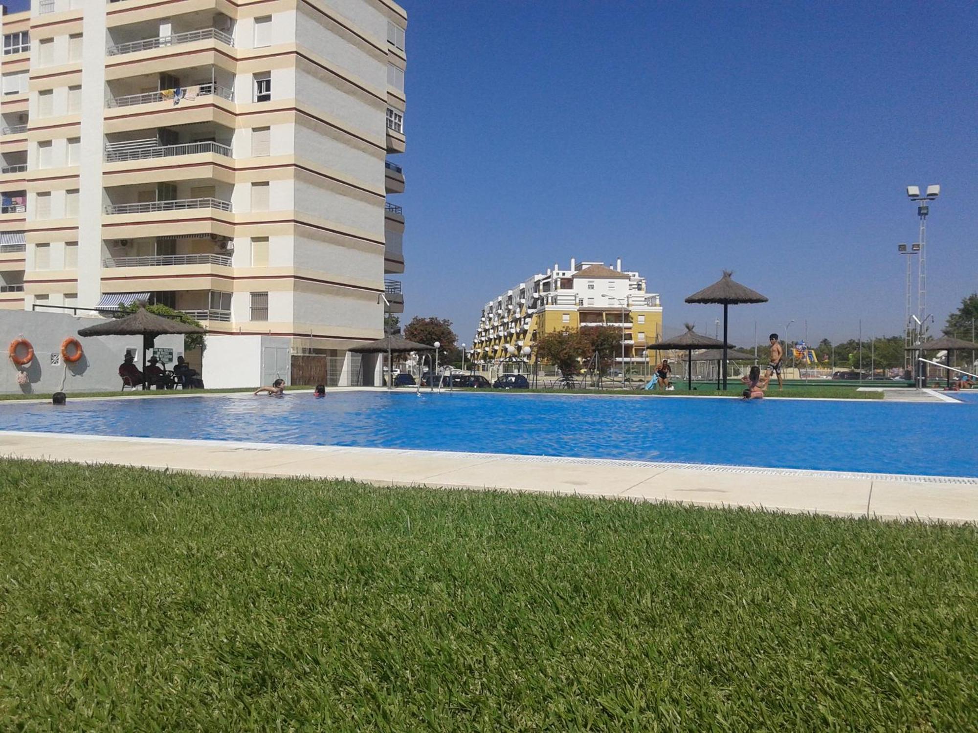 Apartamento Primera Linea De Playa Valdelagrana El Puerto de Santa María Buitenkant foto